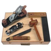 Faithfull FAICARPSET Woodworking Carpentry Set in Wooden Box