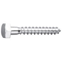 Timbermate Z0133T560090 M10 X 90 Hex Head Coachscrews Zinc Plated Box of 50