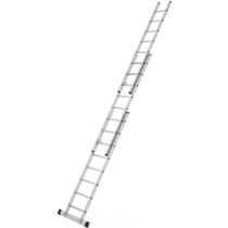 Zarges 44851 Z200 Extension Ladder 3-Part  3 x 8 Rungs EN 131 Professional