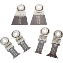 Fein 35222967030 Best of E Cut Starlock Plus 6 Piece Wood and Metal Blade Set