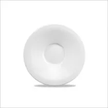 Churchill ZCA POS61 Art De Cuisine White Porcelain Broad Rimmed Tea Saucer