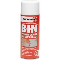 Zinsser ZN7130001E8 Primer - Sealer B.I.N® 400ml Aerosol  ZINBIN400A