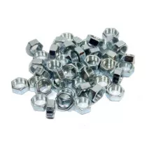 Forgefix 50NUT10 Hexagon Nut ZP M10 (Bag 50) FORNUT10M