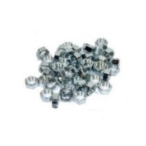 Forgefix 100NUT5 Hexagon Nut ZP M5 (Bag 100) FORNUT5M