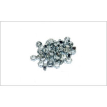 Lawson Hexagon Full Nut M2 Bright Zinc Plated 2mm (Packet of 2,000) 