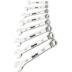 clarke CHT814 12 pezzi extra lungo set di chiavi combinate 6 – 22 mm 