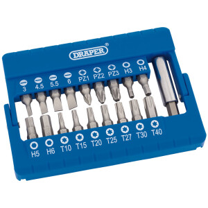 Draper security shop bit set