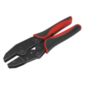 Ratchet store crimping tool