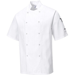 Portwest Rachel Ladies Short Sleeve Chefs Jacket C737 