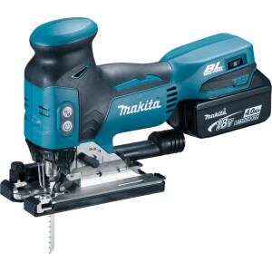 Makita JV001GD201 40v XGT Brushless Jigsaw with 2x 2.5Ah Batteries and Charger in Makpac Case from Lawson HIS