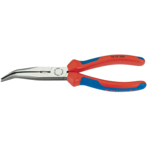 KNIPEX DRAPER 34056 200mm Knipex 26 26 200SB Angled Long Nose Pliers 