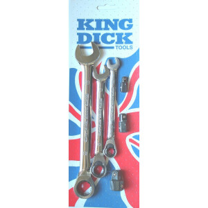 KING DICK ENGLAND RATCHET COMBINATION SPANNER 14mm  KGW3414 