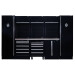 Draper 04402 MS400COMBO/16B Bunker® Modular Storage Combo With Stainless Steel Worktop (16 Piece)