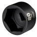 Draper 08505 HI-TORQ® Impact Socket, 1" Square Drive, 80mm 6-Point CR-MO Steel 