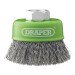 Draper 08051 Stainless-Steel Crimped Wire Cup Brush, 65mm, M14