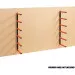 Clarke 7640030 CWMWR1 Wall Mounted Rack (Pair)