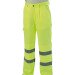 Warrior Hi Vis Trousers High Visibility - Yellow