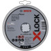 Bosch 2608619267 X-Lock Standard For Inox 10X125X1X22.23mm Straight Cutting  Wa 60 T Bf, 10 X 125 X 1 X 22.23mm (Pack Of 10)