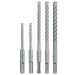 Bosch PRO 2608837138 Sds Plus-5X Set 5 Pcs 5.5; 6.0; 7.0; 8.0; 10.0mm (1 Pack Of 5)