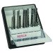 Bosch 2607010540 Robust Line 10 Piece Wood Jigsaw Blade Mixed Set