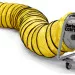 Clarke 3230286  20” Flexible PVC Duct For Contractor CON500 Ventilation Fan - Yellow