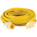 Defender 35817  E85233 110V Extension Lead Yellow, 2.5mm², 16A, 25m