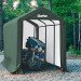 Clarke CIG81216 CIS8612 Motorcycle Shelter/Shed (3.7 X 2 X 2.4m) 3503580