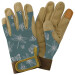 Kent & Stowe 70105261 Flutter Bugs Teal Premium Comfort Gloves - Ladies Medium