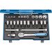 Gedore 6140090 UD Profile Socket and Screwdriver Bit Set Metric 27 Piece 1/2" Drive D 19 IMU-10