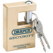 Draper 64201 8313/63 Expert 63mm Quality Close Shackle Solid Brass Padlock and 2 Keys