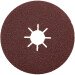 Clarke 6502400 Grit 24 Aluminium Oxide Fibre Backed Discs 115x22mm Pack x 5