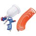 Clarke 3108000 KIT300B Gravity Fed Spray Gun and 5 Metre Air Recoil Hose