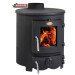 Clarke 6909902 Barrel III 5kW Eco-Design Ready Cast Iron Wood Burning Stove