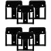 StealthMounts BM-BO18-6 Black Battery Mounts for Bosch 18V (6 Pack)