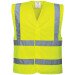 Portwest C470 Hi-Vis Two Band and Brace Vest/Waistcoats PW002 - Size 4XL to 5XL