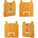 StealthMounts TM-DW18-YLW-4 Yellow Tool Mounts for DeWalt XR (4 Pack)