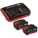 Einhell 2x 4,0Ah & Twincharger Kit 1 18V PXC-Starter-Kit