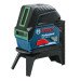 Bosch GCL 2-15 G Combi laser, Green Beam 15m Cross Line with 2 Point Laser in One Device + RM1 Rotating Mount + Target Plate + Pouch