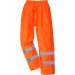 Portwest H441 O Hi-Vis Rain Trousers High Visibility - Orange