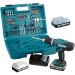 Makita HP488DAEX1 18V G Series Combi Drill with 2x 2.0Ah and 1 x 1.5Ah Batteries, Charger and 74 Accessories in Carrycase