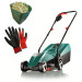 Bosch Rotak 32 R 240V 1100W 32cm Lawn Mower with Gloves and Garden Sack 