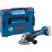 Bosch GWS 18V-10 P Body Only 18v 125mm/5" Small Angle Grinder Brushless Paddle Switch in L-Boxx