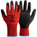 Predator Coloursafe PUPL Pred Ruby Red PU Gloves Cut Level 1