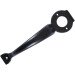 Taurus RLEH8BB Rim Lock Escutcheon Handle 200mm (8") Epoxy Black