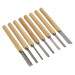 Sealey AK60/8 Wood Turning Chisels 8pc