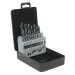 Sealey S0868 HSS Drill Bit Set 19pc Titanium Coated Metric