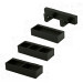 StealthMounts WH-BLK-HODT-4 Black Pliers and Hook Set Wall Hive System (4 Pack)