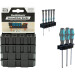 StealthMounts WH-BLK-SD-4 Black Screwdriver Rack Wall Hive System (4 Pack)