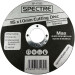 Spectre SP-17202 115 x 1mm Industrial Quality Metal Cutting Disc