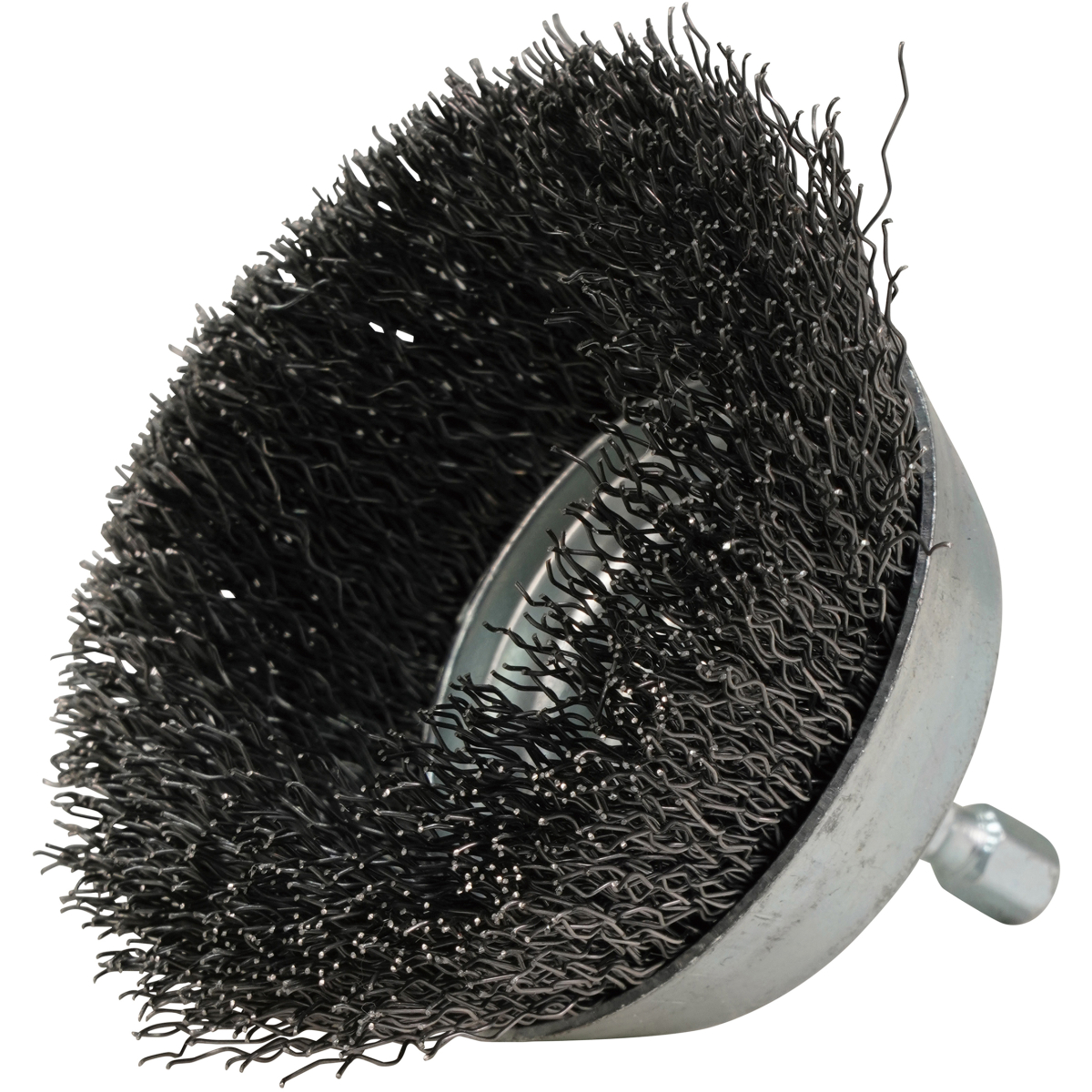 Makita D-76445 75mm Steel Crimped Wire Cup Brush with 1/4" Hex Shank